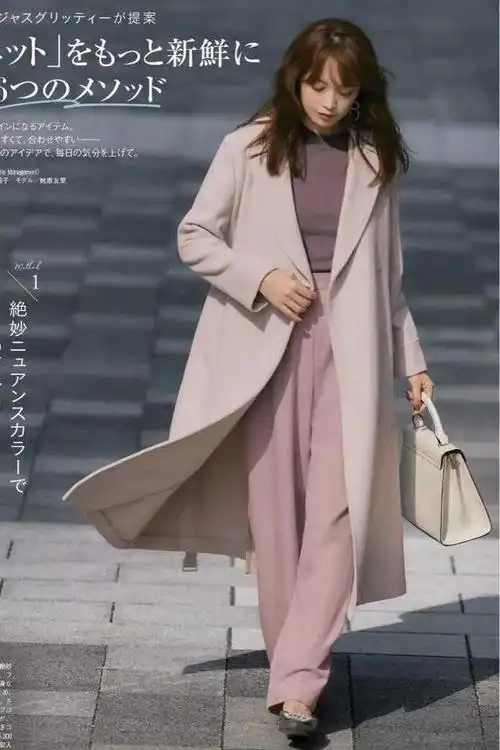 新春穿大衣流行这几个颜色博主示范后你就懂好看又显高级