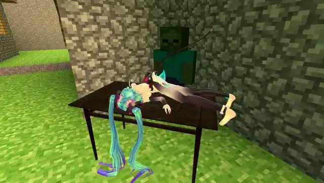 我的世界初音未来被僵尸咬一口会怎么样