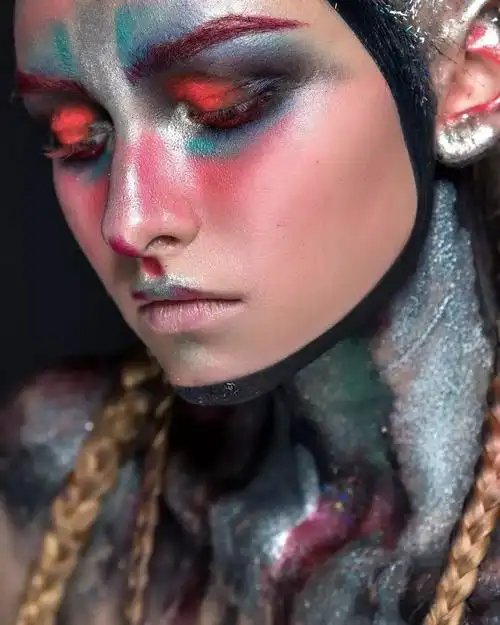 大片欣赏|油画般色彩的创意妆容,每一张都值得珍藏