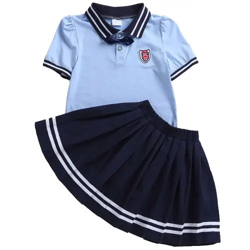 夏天运动会儿童节六年级年级四五小学生二三套裙学院校服