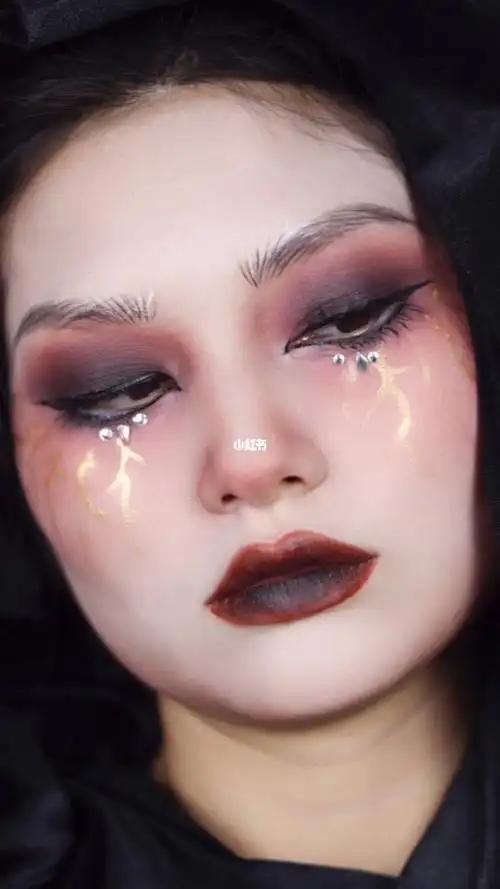 记录女巫妆化妆过程#万圣节  #万圣节女巫#长沙约妆 #女巫妆容