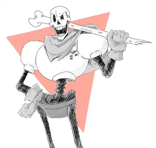 undertale传说之下精美人物图包papyrus2期篇