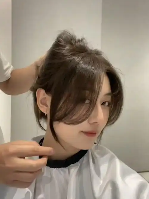 圆脸大脸肉肉脸女生一定要剪的刘海