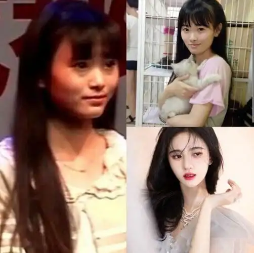 鞠婧祎整容网红前照片和出道前的图片对比是她本人吗