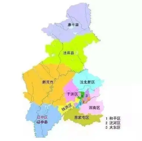 沈阳地图