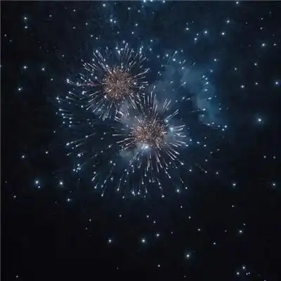 烟花头像唯美图片