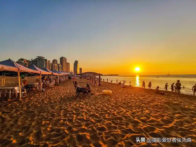 烟台金沙滩,第一海水浴场,烟台大学东门海水浴场