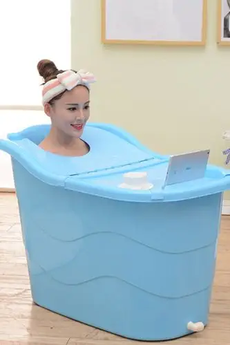 成人浴桶加厚塑料儿童大人洗澡盆家用大号沐浴缸女浴盆泡澡桶全身