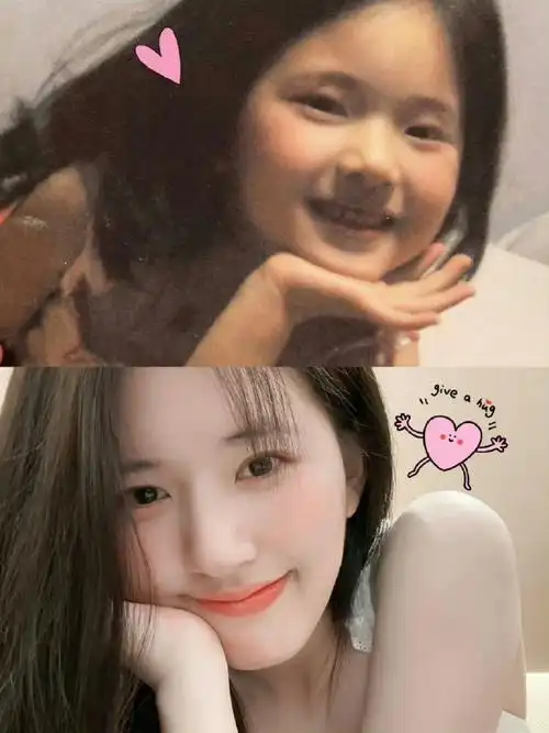 赵露思上学时期旧照