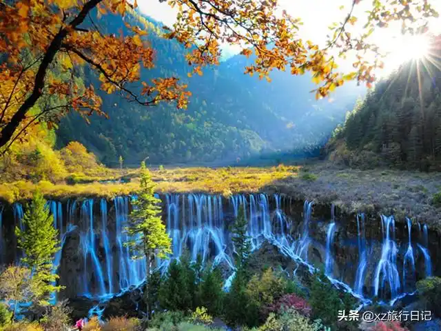 九寨沟旅游,中国最美的水景,美丽的童话世界