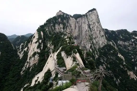西安华山一日游全程徒步西岳华山五峰全攻略