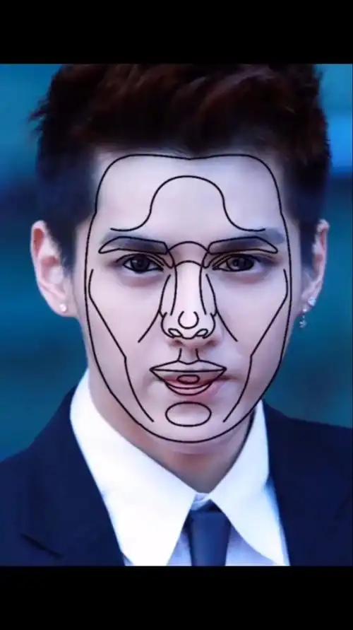 假如吴亦凡拥有黄金比例脸