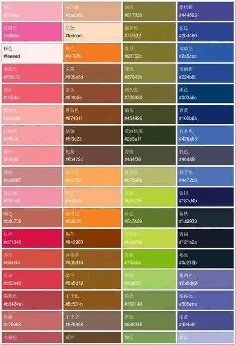 中文古典颜色名称对照表_word文档在线阅读与下载_免费文档