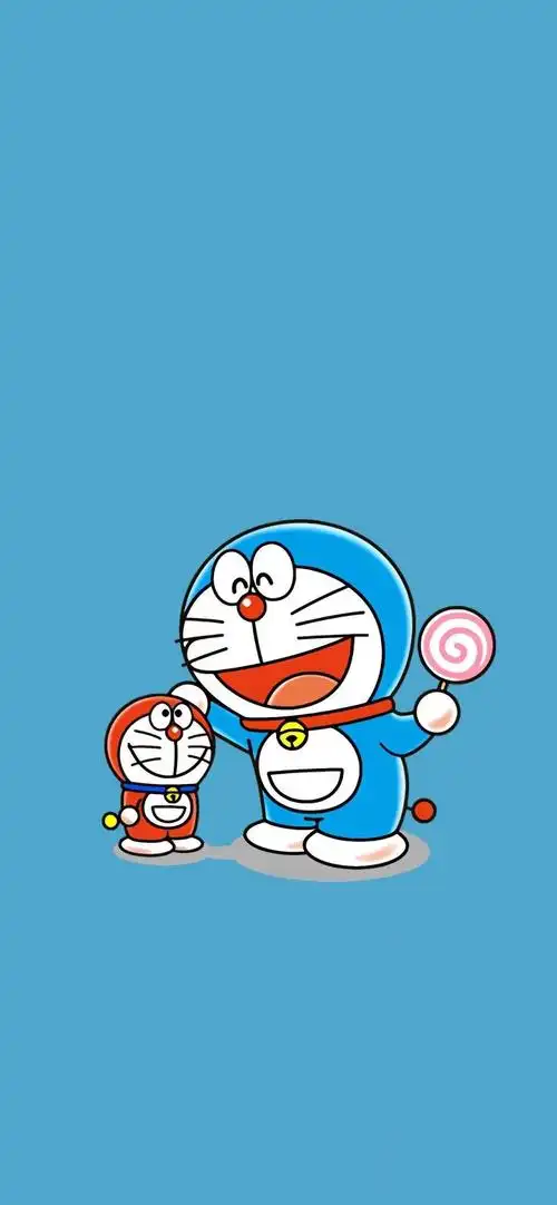 可爱的哆啦a梦_动漫卡通手机壁纸-壁纸族