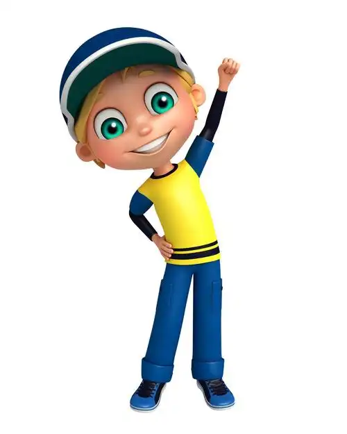 卡通男孩图片大全-卡通男孩高清图片下载-觅知网