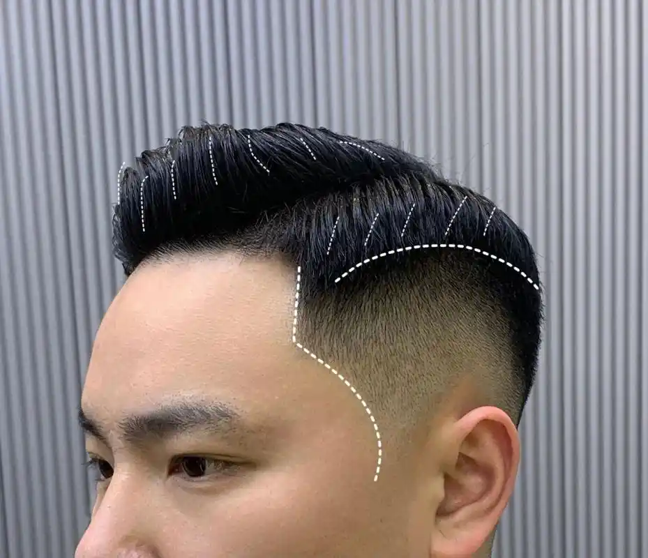 男生发型 渐变油头 日常分享 男生发型 渐变油头 长度4cm