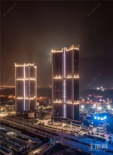 天誉城外立面-夜景