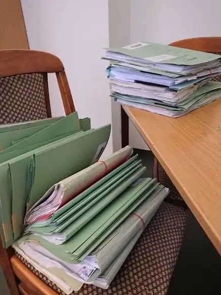 装满文件的文件夹