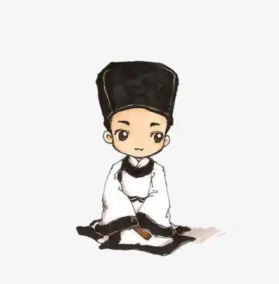 古代卡通人物手绘