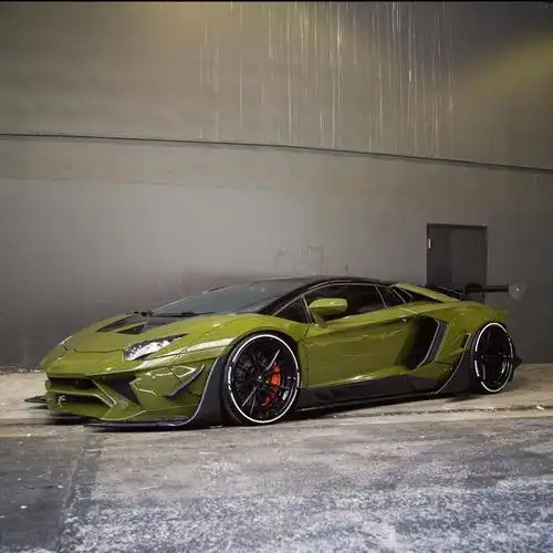 兰博基尼改装宽体aventador