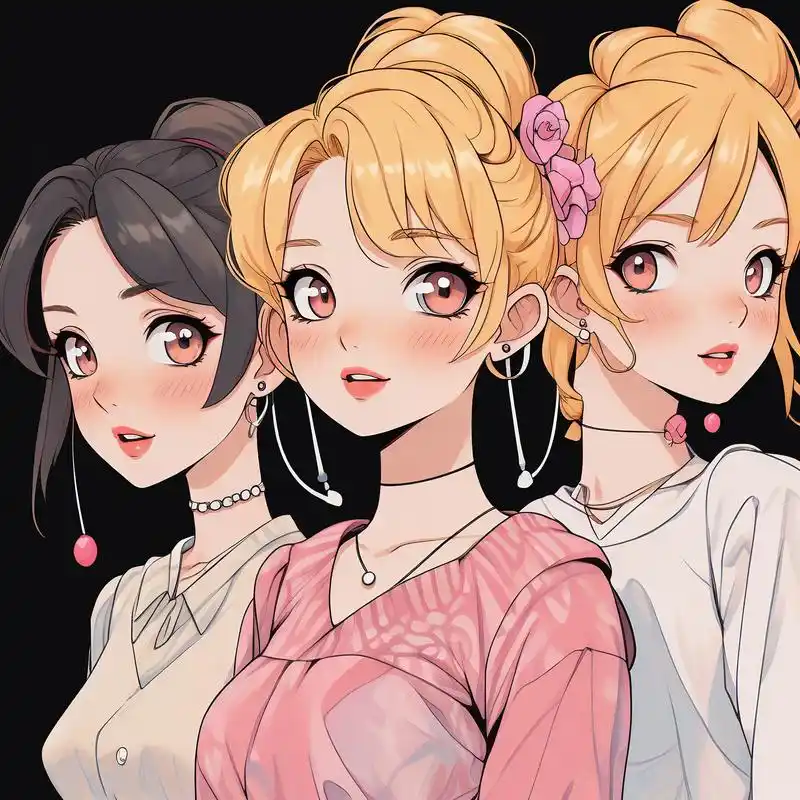 93三姐妹头像来啦,快叫上闺蜜一起用93 和闺蜜一起用上这组头像