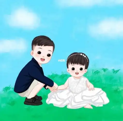 朋友纷纷送来祝福,好多朋友都说一儿一女真好,凑成了"好"字,人生圆满