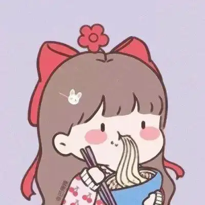 动漫吃货专属头像女