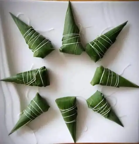 小吃之"彩色粽子"|粽子|摆盘|蔬果汁_新浪网