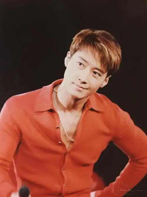 黎明染发后这么帅居然很少染发