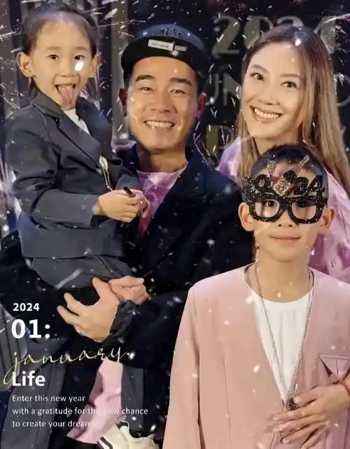 尽管这次游玩中未见到工作繁忙的爸爸陈小春,但有妈妈的陪伴,一家三口