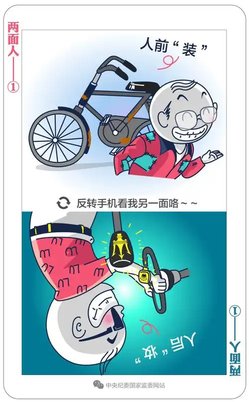 党风廉政丨给"两面人"画个像①:台上一套台下一套,当面一套背后一套