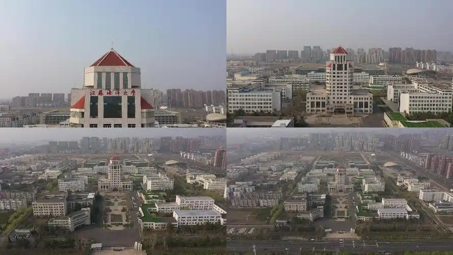 4k-原素材-江苏海洋大学航拍