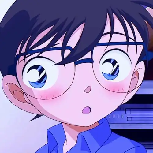 柯南脸红瞬间好好笑