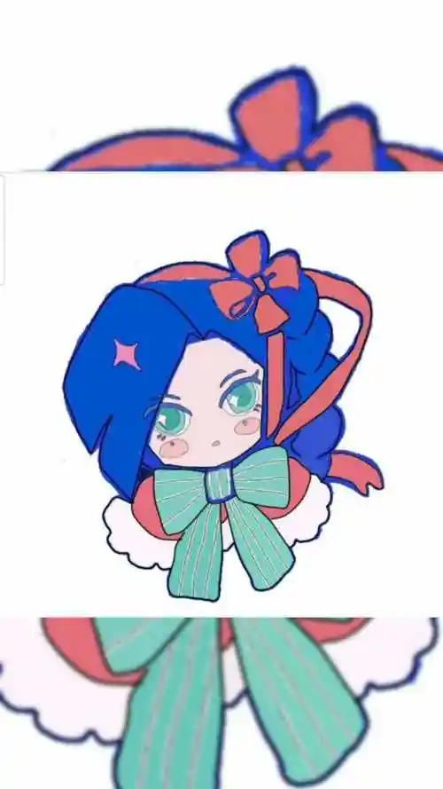 这么可爱的梅花十三头像绘制过程,你们确定不点进来看一下嘛!