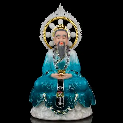 三清清道神像道家祖师道德天尊太上老君佛像摆件