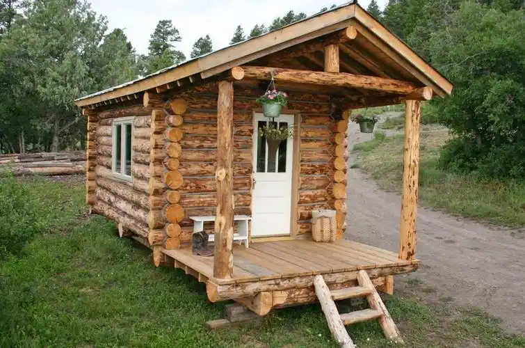 自然原生态小木屋装修效果图