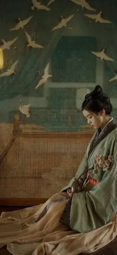 韵味十足的古装仕女