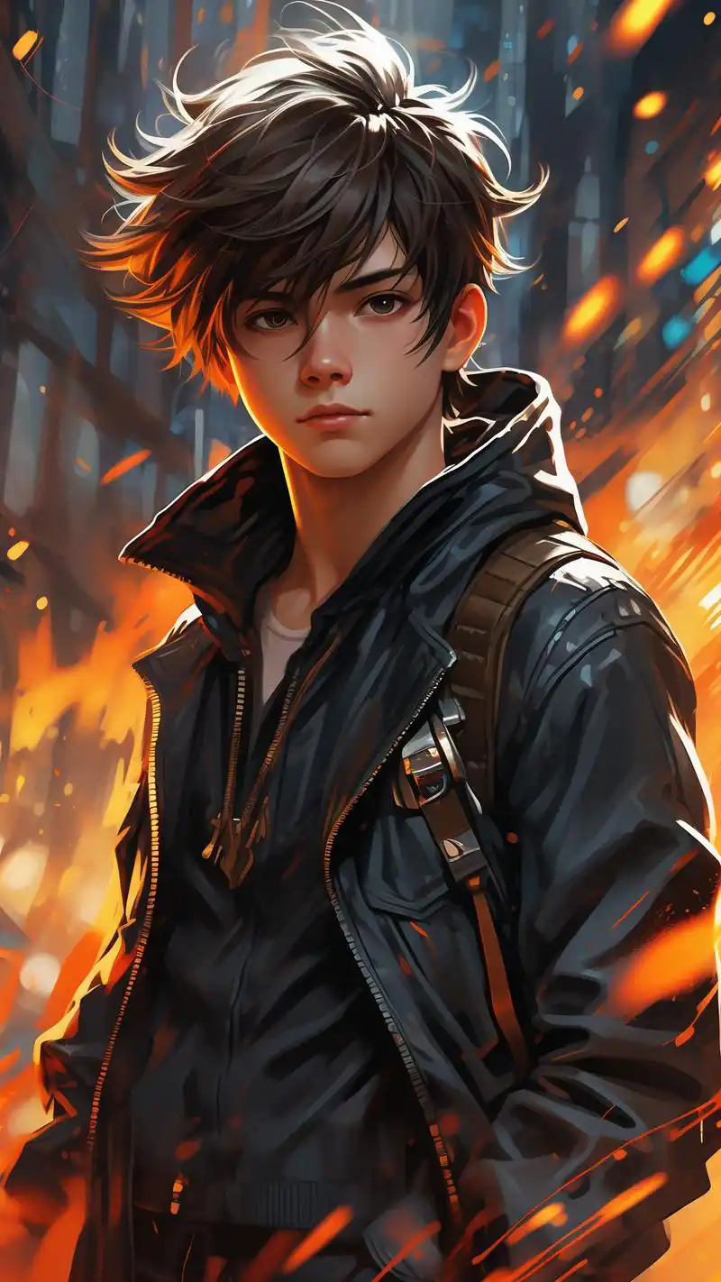 帅到没朋友90 动漫男生壁纸来啦!