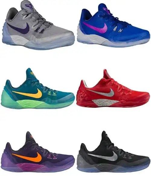 科比球鞋全系列哪款值得入手(科比生涯支线球鞋和退役后ad系列全盘点!