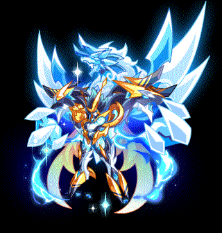 奥拉星神迹冰罗皇完全体动态图欣赏