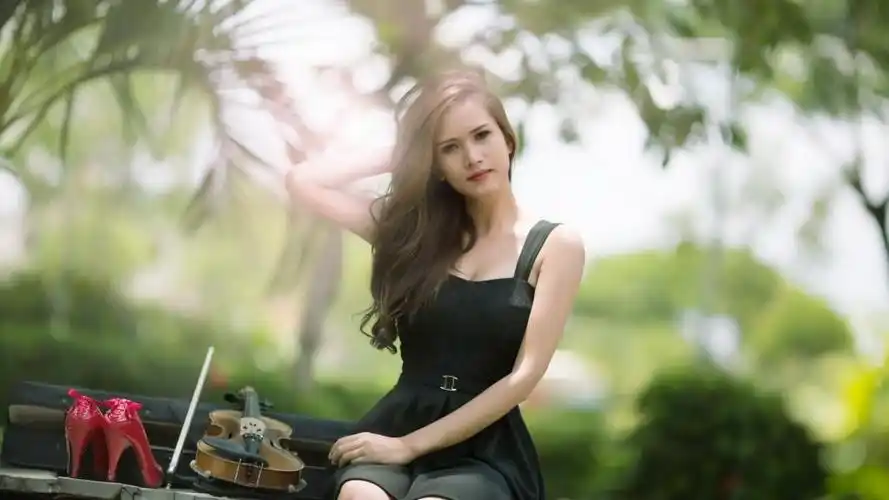 清新欧美美女文艺写真,高清壁纸图片,大陆美女-回车桌面