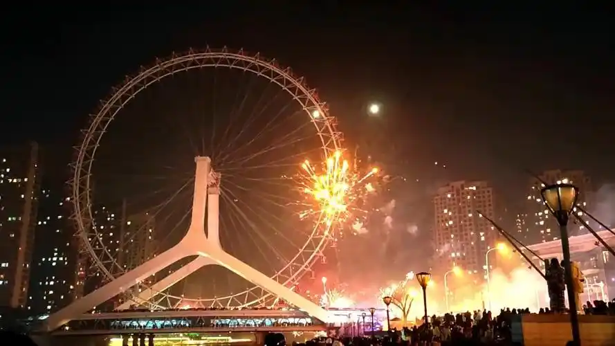 welcome to 2024～跨年天津之眼烟花