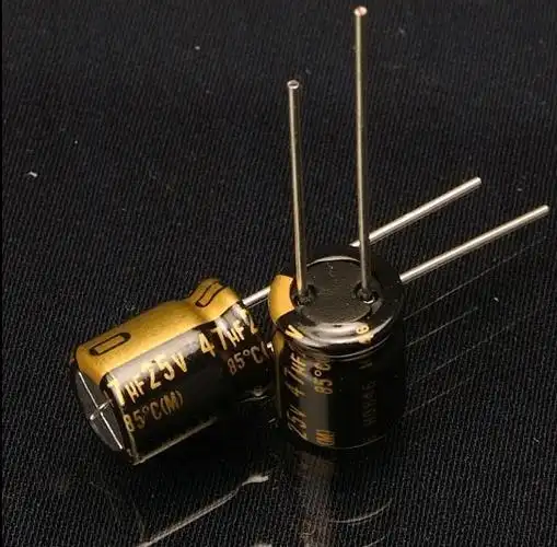 100只90元25v47uf铜脚nichicon吉康kz电解电容器muse耦合电容器