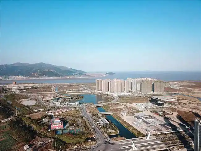 看镜头里的精彩新城龙港新城最新航拍来了