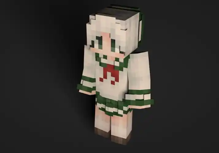 我的世界怪物拟人苦力怕皮肤mod