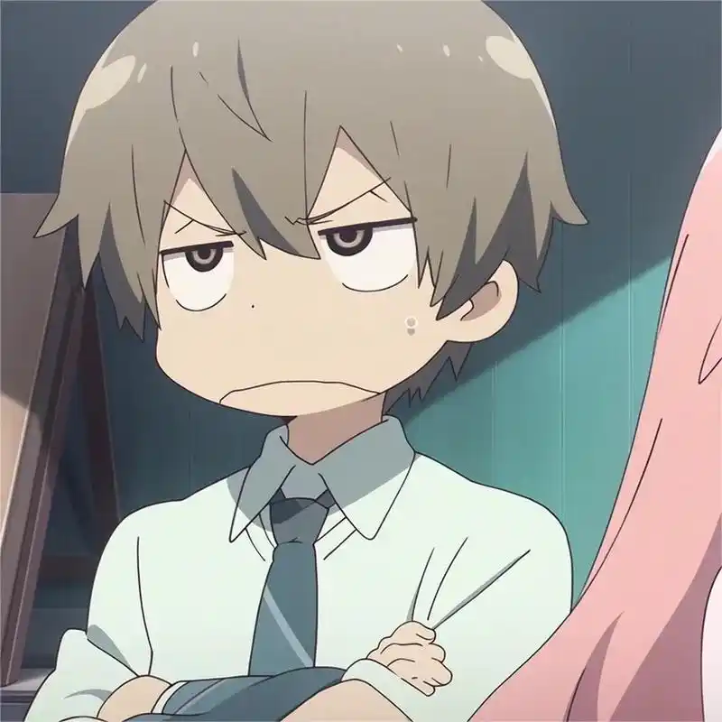 傲娇小姐和她的受气包少爷 动漫情侣头像~ #最靓头像壁纸征集赛