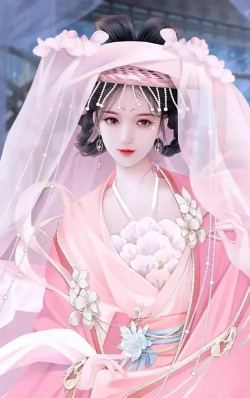 古风美人壁纸,娇媚无骨入艳三分