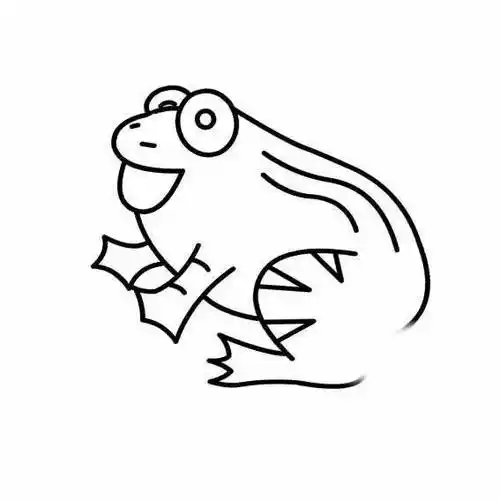 2022最新青蛙的画法 儿童画青蛙简笔画画法