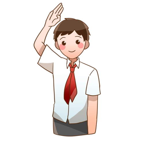 敬礼人物简笔画图片-卡通敬礼人物简笔画高清素材下载懒人图库