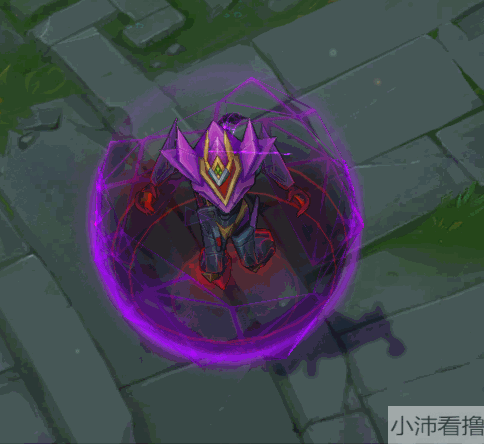 有被动时,四周有几何屏障,比较漂亮